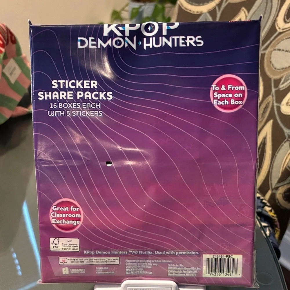 K-Pop Demon Hunters Sticker Share Packs (bundle and save)